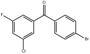 4-BROMO-3'-CHLORO-5'-FLUOROBENZOPHENONE