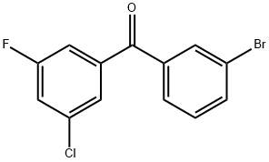 3-BROMO-3'-CHLORO-5'-FLUOROBENZOPHENONE