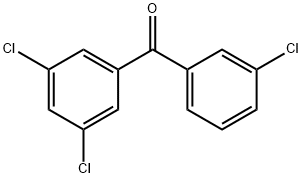 3,3',5'-TRICHLOROBENZOPHENONE Structural