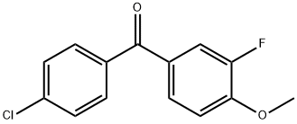 4-CHLORO-3'-FLUORO-4'-METHOXYBENZOPHENONE