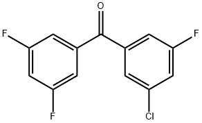 3-CHLORO-3',5,5'-TRIFLUOROBENZOPHENONE Structural