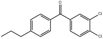 3,4-DICHLORO-4'-N-PROPYLBENZOPHENONE