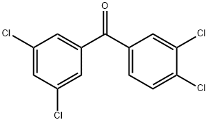 3,3',4,5'-TETRACHLOROBENZOPHENONE Structural