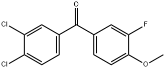 3,4-DICHLORO-3'-FLUORO-4'-METHOXYBENZOPHENONE