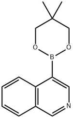 ISOQUINOLINE-4-BORONIC ACID 2,2-DIMETHYLPROPANEDIOL-1,3 CYCLIC ESTER