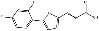 3-[5-(2,4-DIFLUOROPHENYL)-2-FURYL]ACRYLIC ACID