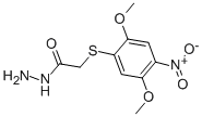 2-[(2,5-DIMETHOXY-4-NITROPHENYL)THIO]ETHANOHYDRAZIDE