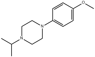 4-(4-Methoxyphenyl)-1-(1-Methylethyl)Piperazine  Structural