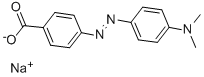 P-(P-DIMETHYLAMINOPHENYLAZO)BENZOIC ACID SODIUM SALT Structural