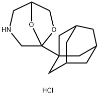 5-Tricyclo(3.3.1.1(sup 3,7))dec-1-yl-6,8-dioxa-3-azabicyclo(3.2.1)octa ne hydrochloride