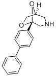 6,8-Dioxa-3-azabicyclo(3.2.1)octane, 5-(1,1'-biphenyl)-4-yl- Structural