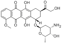 9-deoxydoxorubicin Structural