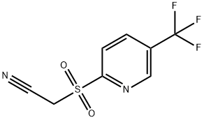 2-([5-(TRIFLUOROMETHYL)-2-PYRIDYL]SULFONYL)ACETONITRILE