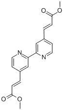 DIMETHYL 3,3'-[2,2'-BIPYRIDINE]-4,4'-DIYLBIS-(2E,2'E)-2-PROPENATE
