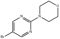 5-BROMO-2-MORPHOLIN-1-YL-PYRIMIDINE Structural