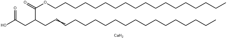 octadecyl hydrogen octadec-2-enylsuccinate , calcium salt Structural
