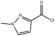 1-METHYL-1H-PYRAZOLE-3-CARBONYL CHLORIDE Structural