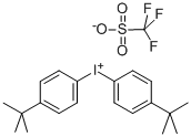 BIS(4-TERT-BUTYLPHENYL)IODONIUM TRIFLATE Structural