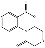 4-(2-nitrophenyl)Morpholin-3-one Structural