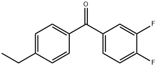 3,4-DIFLUORO-4'-ETHYLBENZOPHENONE