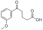 5-(3-METHOXYPHENYL)-5-OXOVALERIC ACID Structural