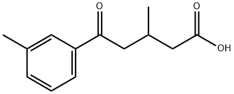 5-(3-METHYLPHENYL)-3-METHYL-5-OXOVALERIC ACID