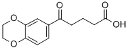 5-[(3,4-ETHYLENEDIOXY)PHENYL]-5-OXOVALERIC ACID Structural