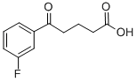 5-(3-FLUOROPHENYL)-5-OXOVALERIC ACID Structural