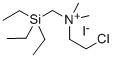 (2-Chloroethyl)dimethyl(triethylsilylmethyl)ammonium iodide