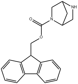 N-FMOC-2,5-DIAZA-BICYCLO[2.2.1]HEPTANE Structural