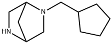 (1S,4S)-(+)-2-CYCLOPENTYLMETHYL-2,5-DIAZA-BICYCLO[2.2.1]HEPTANE DIHYDROCHLORIDE Structural