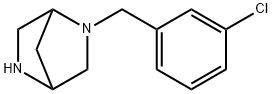 (1S,4S)-(+)-2-(3-CHLORO-BENZYL)-2,5-DIAZA-BICYCLO[2.2.1]HEPTANE DIHYDROCHLORIDE Structural