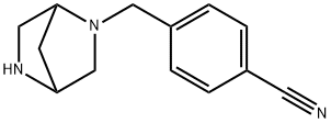 4-(2,5-DIAZA-BICYCLO[2.2.1]HEPT-2-YLMETHYL)-BENZONITRILE Structural