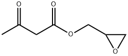 oxiranylmethyl acetoacetate Structural