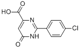 2-(4-CHLORO-PHENYL)-6-OXO-1,6-DIHYDRO-PYRIMIDINE-4-CARBOXYLIC ACID