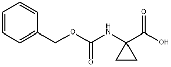 1-(Cbz-amino)cyclopropanecarboxylic acid Structural