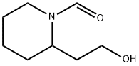 2-(2-hydroxyethyl)piperidine-1-carbaldehyde Structural