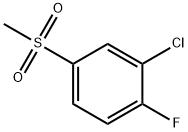 2-CHLORO-1-FLUORO-4-METHYLSULFONYLBENZENE