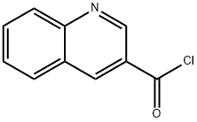 QUINOLINE-3-CARBONYL CHLORIDE Structural