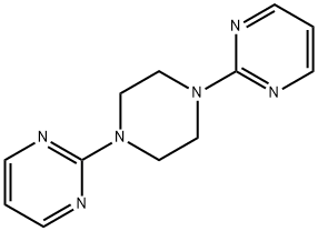 2,2'-(1,4-Piperazinediyl)bis-pyrimidine Structural