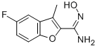 2-Benzofurancarboximidamide, 5-fluoro-N-hydroxy-3-methyl-