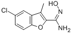 2-Benzofurancarboximidamide, 5-chloro-N-hydroxy-3-methyl-