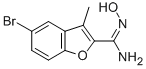 2-Benzofurancarboximidamide, 5-bromo-N-hydroxy-3-methyl-