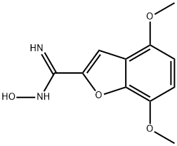 2-Benzofurancarboximidamide, 4,7-dimethoxy-N-hydroxy-