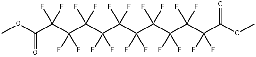 DIMETHYL PERFLUORO-1,10-DECANEDICARBOXYLATE Structural