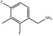 2,4-DIFLUORO-3-METHYLBENZYLAMINE Structural