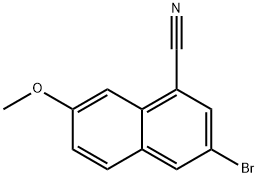 3-BROMO-7-METHOXY-1-NAPHTHONITRILE