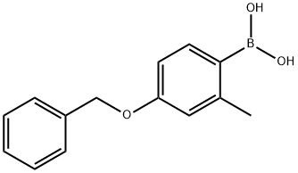 4-Benzyloxy-2-methylphenylboronic acid Structural