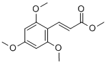 2-PROPENOIC ACID, 3-(2,4,6-TRIMETHOXYPHENYL)-, METHYL ESTER, (2E)-