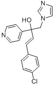 (3E)-4-(4-CHLOROPHENYL)-1-(1H-IMIDAZOL-1-YL)-2-PYRIDIN-4-YLBUT-3-EN-2-OL